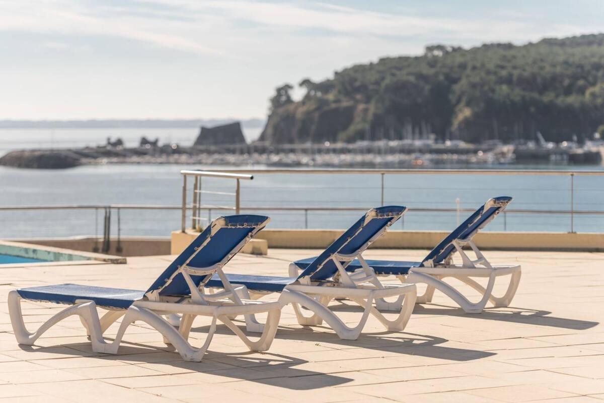 Appartement Cosy Les Pieds Dans L'Eau, Vue Mer Exceptionnelle โครซง ภายนอก รูปภาพ