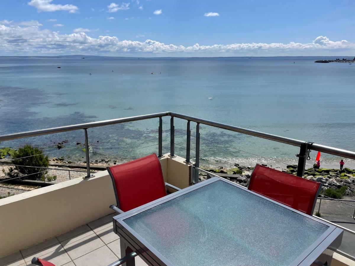 Appartement Cosy Les Pieds Dans L'Eau, Vue Mer Exceptionnelle โครซง ภายนอก รูปภาพ
